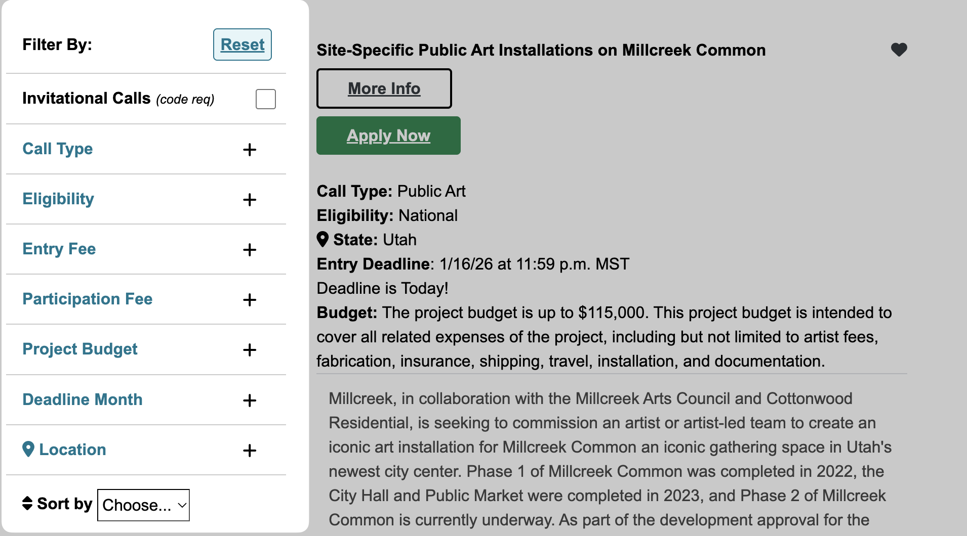 CaFÉ browsing experience