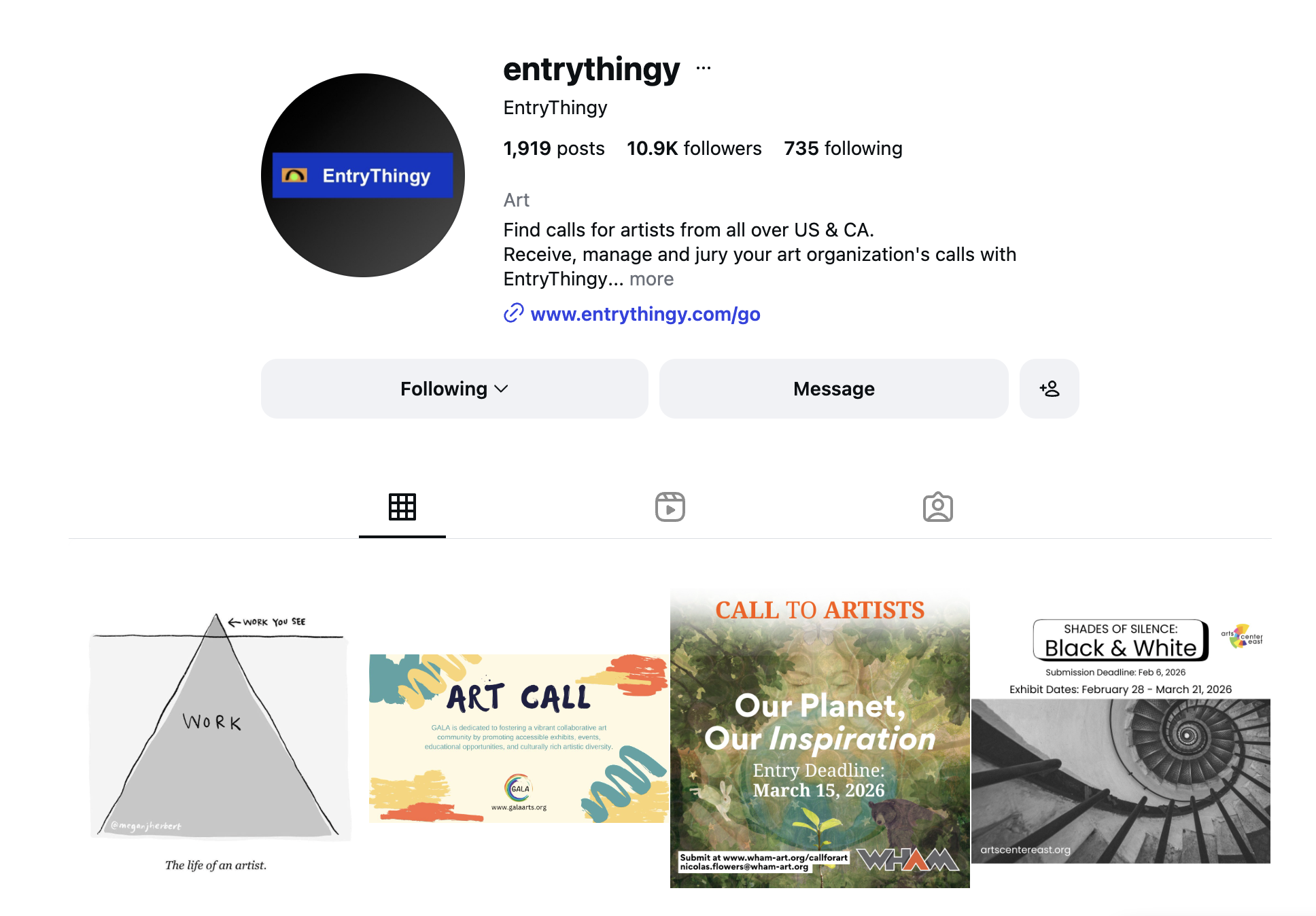 EntryThingy community